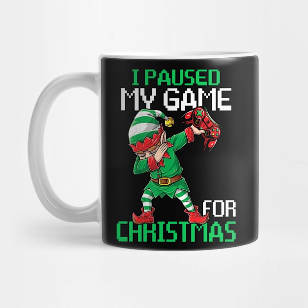 I Paused My Game For Christmas Funny Gamer Video Game Love by _So who go sayit_